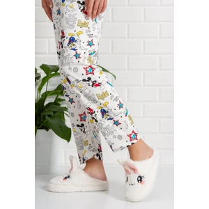 Xstreet Tavşanlı Kadın Ev Terliği Panduf