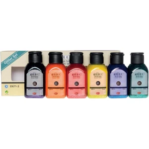 Akrilik Boya Seti - 6X75ML Simli Renkler