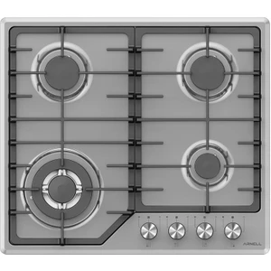 AR-640F Wok Gözlü Önden Düğmeli Gaz Emniyetli Döküm Izgaralı Inox Ankastre Ocak