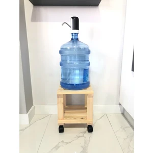 Ahşap Damacana ve Saksı Altlığı Damacana Yükseltici Damacana Standı