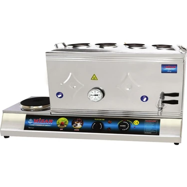 Mizan 80 Lik Elektrikli 60 Litre 4 Demlikli Çay