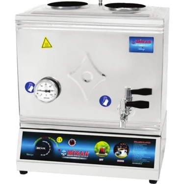 Mizan 40 Lık Elektrikli 30 Litre 2 Demlikli Çay Kazanı Çay