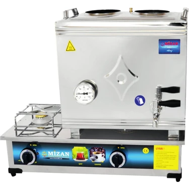 Mizan 40 Lık Tüplü 30 Litre 2 Demlikli Çay