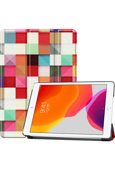 Xfashion iPad 10.2 (2020) Için Tablet Kılıfı - Çok Renkli (Yurt Dışından)