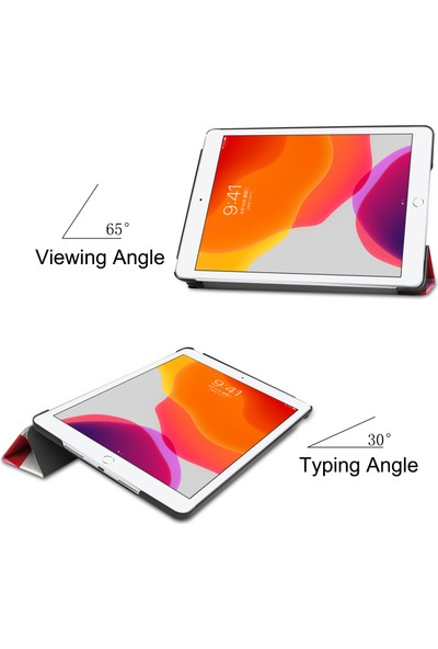 Xfashion iPad 10.2 (2020) Için Tablet Kılıfı - Çok Renkli (Yurt Dışından)