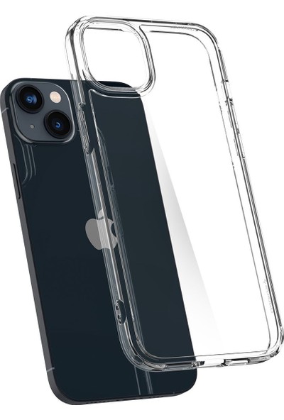 Spigen Apple iPhone 14 / iPhone 13 Kılıf Ultra Hybrid Crystal Clear - ACS05040