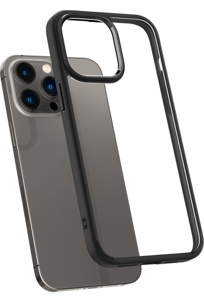 Spigen Apple iPhone 14 Pro Kılıf Ultra Hybrid Matte Black - ACS04961