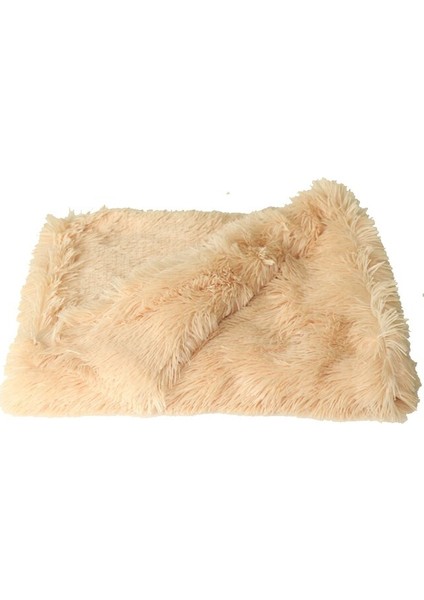 56*36CM Pet Kedi Kabarık Battaniye Uyku Mat Örtüsü Geri Dönüşümlü Çift Katmanlı Yıkanabilir