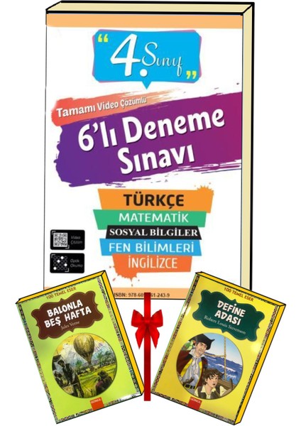 Ata Yayıncılık  4.Sınıflar İçin 6'Lı Fasikül Deneme Sınavı Seti