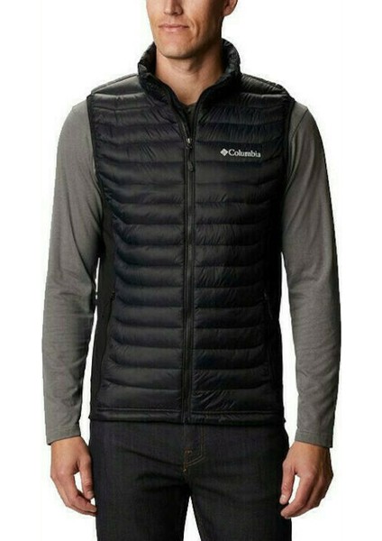 Men's Powder Pass Vest Black Erkek Termal Yelek (EO1281-010)
