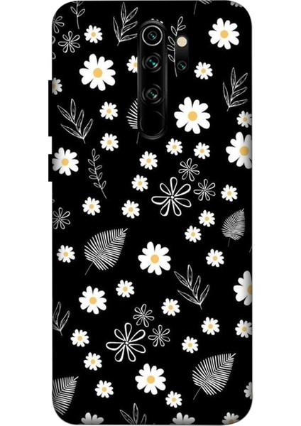 Xiaomi Redmi Note 8 Pro Kılıf Baskılı Papatya Desenli Zipax A++ Silikon - 8836