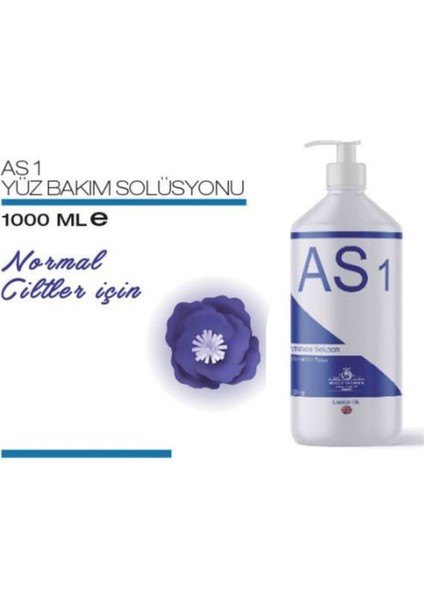 As1 Yüz Bakım Solüsyonu 1000 ml