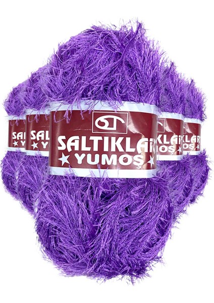 5 Adet Yumoş Sakallı El Örgü Ipi Yünü 30