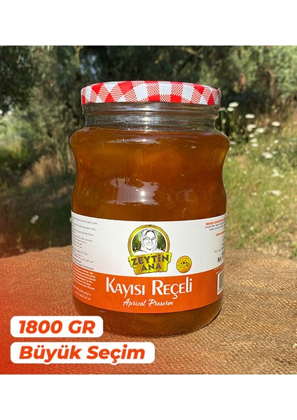 1800 gr Kayısı Reçeli