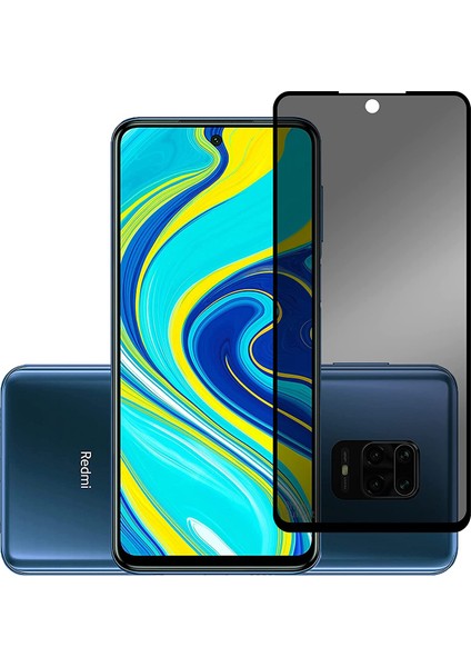 Xiaomi Redmi Note 9 Pro Gizli Hayalet Ekran Koruyucu Yandan Gözükmez