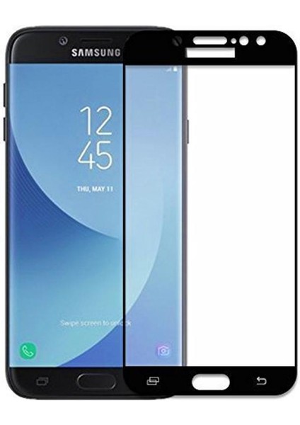 Samsung Galaxy J7 Ekran Koruyucu 9d Tam Kaplayan Kavisli