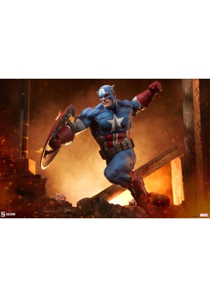 Captain America Premium Format Figure 300765 / Marvel Comics / Steve Rogers