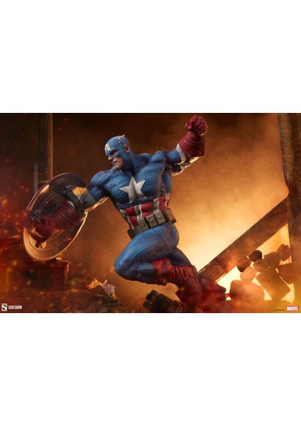 Captain America Premium Format Figure 300765 / Marvel Comics / Steve Rogers