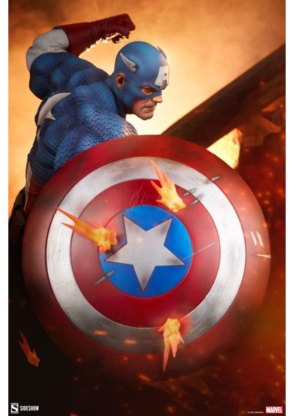 Captain America Premium Format Figure 300765 / Marvel Comics / Steve Rogers