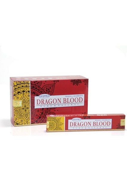 Deepika Dragon Blood Aromalı Tütsü 240 Adet Çubuk Tütsü