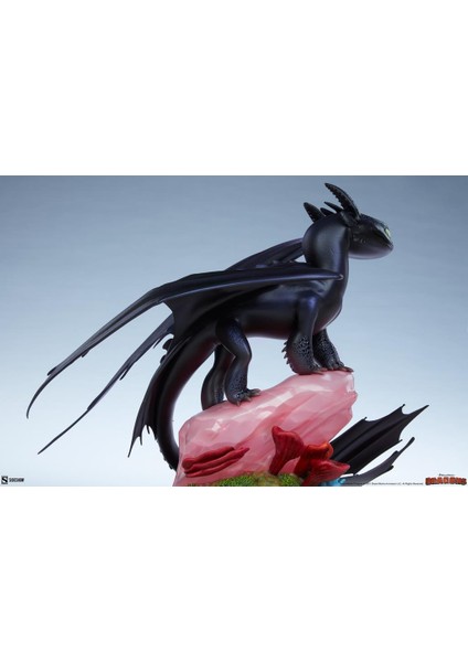 Toothless ( Crystalline Caverns ) Statue 200615 / How To Train Your Dragon