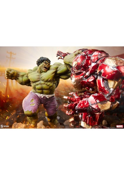 Hulk Vs Hulkbuster Maquette 200571 / Marvel Comics / Marvel’s Jade Giant fiyatları