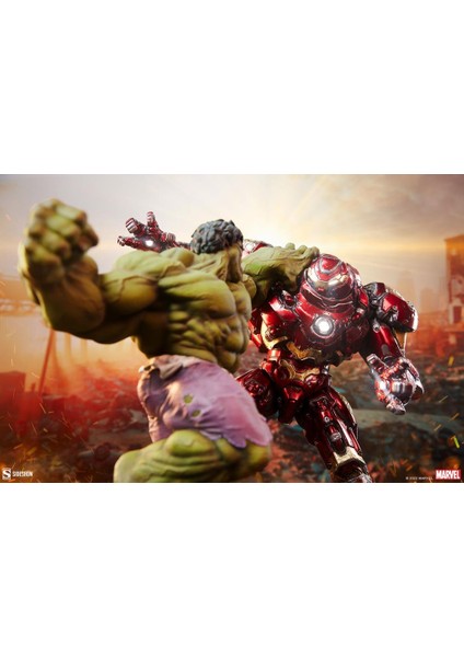 Hulk Vs Hulkbuster Maquette 200571 / Marvel Comics / Marvel’s Jade Giant fırsatları