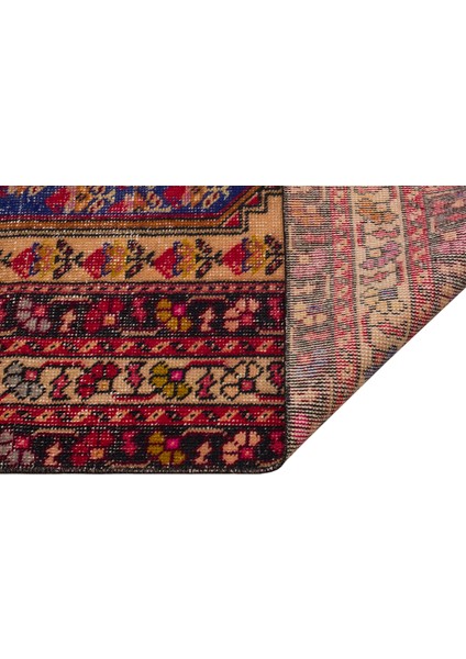 Gerçek El Dokuma Eskitme Vintage Halı 129 X 218 Cm 9320 fiyatları