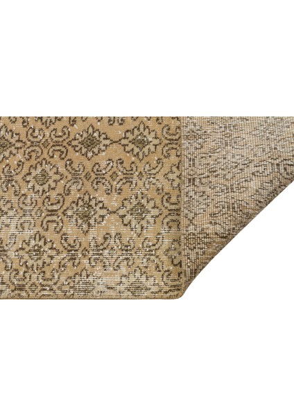 Özel Vintage El Dokuma Eskitme Halı160 X 260 Cm 9340