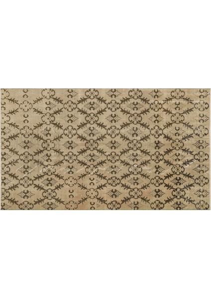 Klasik Modern Vintage Eskitme El Dokuma Halı 142 X 251 Cm 9345