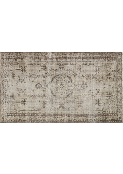 Klasik Modern Vintage Eskitme El Dokuma Halı 166 X 280 Cm 9355 modelleri