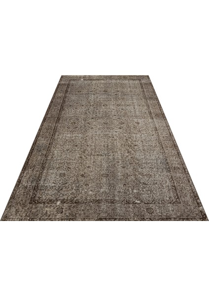 Eşsiz Anadolu Vintage Eskitme El Dokuma Halı 155 X 267 Cm 9373