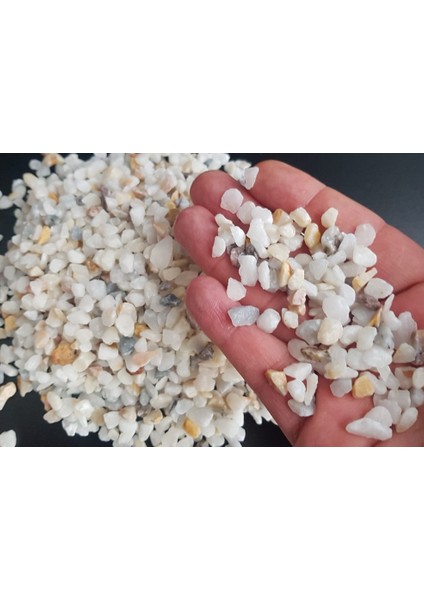 Dolomit Taş 25 kg 0,5-1 cm Dere Taşı Çakıl Taşı Bahçe Süs Taşı Dolamit Taş Dekoratif Taş