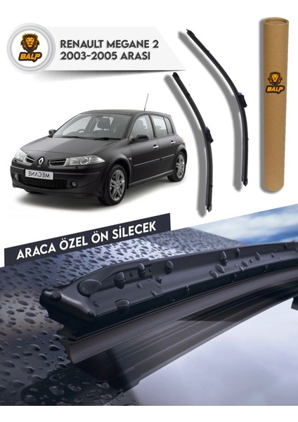 Renault Megane 2 Muz Silecek Takımı (2003-2005)