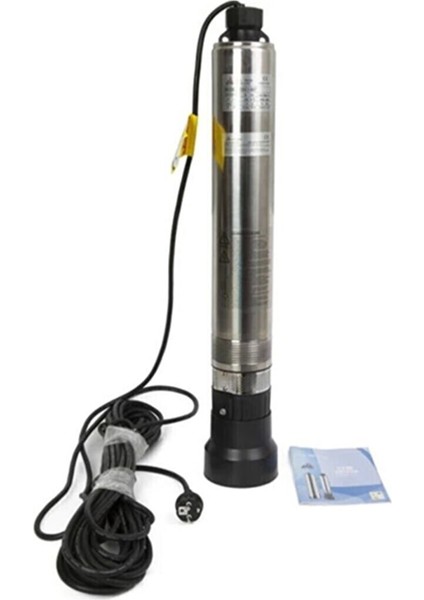Derin Kuyu Dalgıç Pompa Seti Ds5.1-56/7 Kalem Dalgıç 1hp 0.75KW 4''50MT Dik Basar Panolu Sch-Kuyu