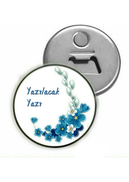 Anneler Günü Hediyesi Isime Özel Magnet ( Açacaklı Magnet )