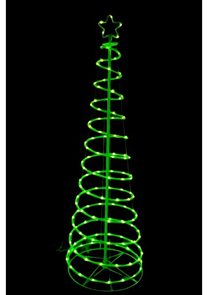 Smart Rgb LED Işıklı Spiral Çamağacı Çerçeve 120CM 32 Animasyon