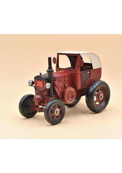 Jayland Vintage Metal Retro Klasik Kırmızı TRAKTÖR-28CM. indirimleri