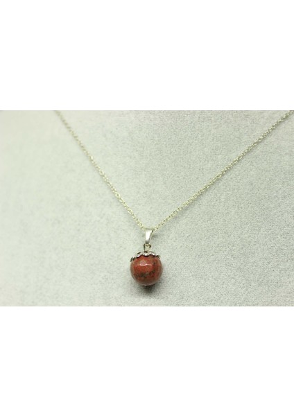 Jasper Taşı Kolye Ucu Zincirli (23510) modelleri