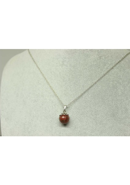 Jasper Taşı Kolye Ucu Zincirli (23510) fırsatları