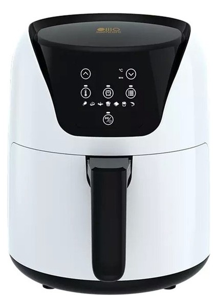 Silencare 5l Akıllı Airfryer Fritöz - Beyaz