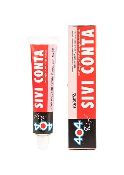 Sıvı Conta 45 gr (Kırmızı)
