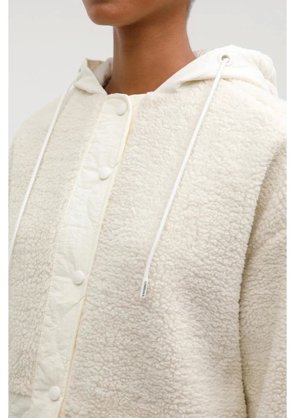 CT2008 Hannah Teddy Bayan Mont - Krem modelleri