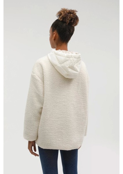 CT2008 Hannah Teddy Bayan Mont - Krem fırsatları