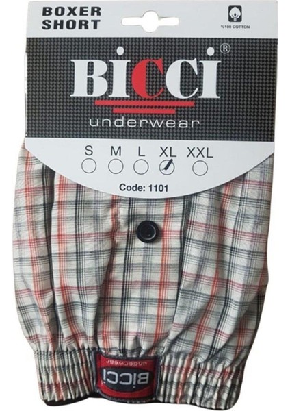 10 Adet Bicci Poplin Boxer Külot Erkek modelleri