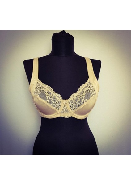 3 Adet Yeni Inci 1635 Süngersiz Telli Dantelli Toparlayıcı Sütyen