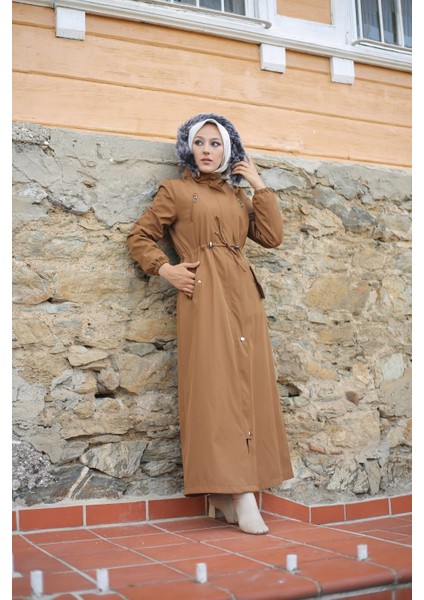 Taba Içi Kürklü ve Su Geçirmez Tam Boy Kadın Kışlık Mont & Kaban indirimleri