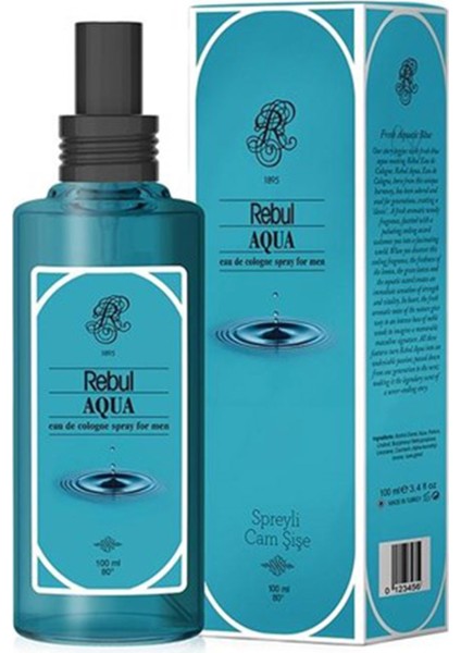 Aqua 100 ml Kolonya