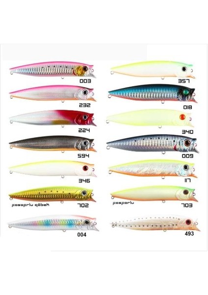 Combo Pop 120F 18.5 G Turna ve Levrek Sahtesi