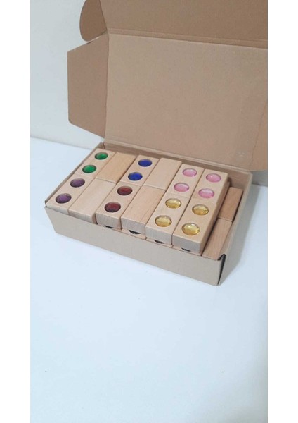 Işıltılı Montessorii Blokları